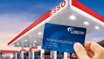 Kooperation: Esso-Tankstellen akzeptieren Logpay-Card