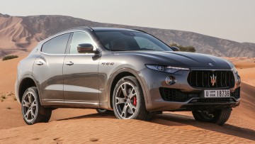 Fahrbericht Maserati Levante: Ab in die Sandkiste