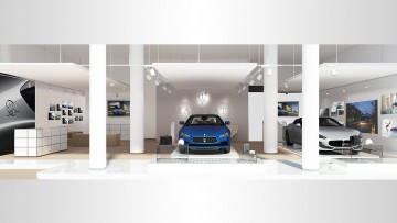 Kundenansprache: Maserati eröffnet Pop-up-Store in Stuttgart