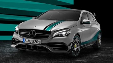 Mercedes-AMG A 45-Sondermodell: Weltmeisterlich unterwegs