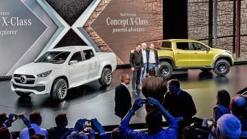 Fahrzeugstudie: Daimler steigt ins Pick-up-Segment ein