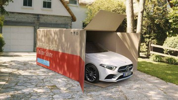 Mercedes-Benz Online-Store: Kontaktlose Lieferung an Wunschadresse