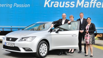 Mobility Concept: 28 Seat Leon für Krauss-Maffei Technologies