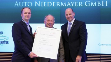 Ludwig-Erhard-Preis: Auto Niedermayer ausgezeichnet
