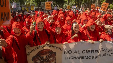 Spanien: Tausende Nissan-Arbeiter protestieren gegen Schließungen