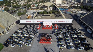 Fahrzeugübergabe: Nissan-Flotte für Olympia