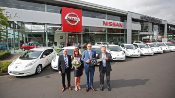 Flotte: Carglass setzt auf Nissan Leaf