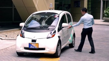 Singapur: Erste Roboterwagen-Tests mit Fahrgästen