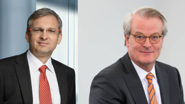Robert Nürnberger (l.) übernimmt die Position als Geschäftsführer und CFO von UTA von Frits Baron van Dedem.