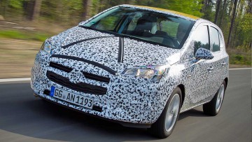 Neuer Opel Corsa: Erste Ausfahrt im Tarn-Outfit