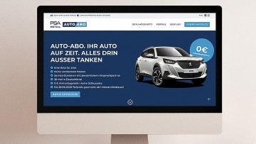 PSA Retail: Auto-Abo mit bundesweitem Niederlassungsnetz