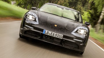 Erprobungsfahrt Porsche Taycan: Stille Revolution