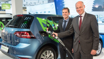 Der Verein Zukunft Erdgas und VW glauben an den Kraftstoff Erdgas