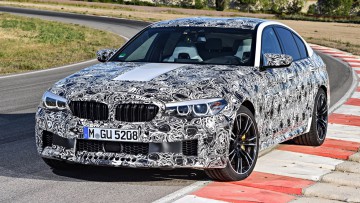 Prototypenfahrt im BMW M5: Businessclass-Sportler bekommt Allradantrieb 