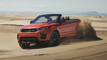 Range Rover Evoque Cabrio: Sonnenbad im Schlamm 