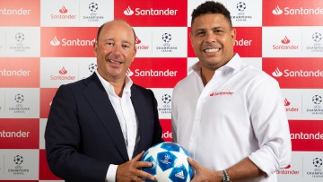 Sponsoring: Santander ist Partner der UEFA Champions League