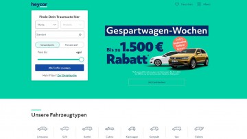 Frühjahrsgeschäft: Heycar und VW legen Rabattaktion auf