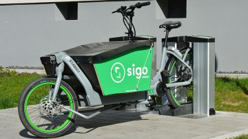 E-Cargobike von Sigo: Unsere Lasten teilen