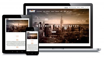Mobilitätsdienstleister: Neue Website für Sixt