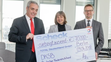 Spendenaktion: 70.000 Euro für Deutschen Kinderschutzbund