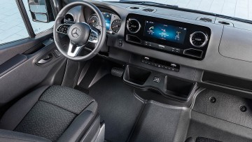 Mercedes Sprinter mit Multimediasystem: Der Vorreiter