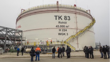 Ausbau: Total nimmt Schleswig-Holsteins größten Öltank in Betrieb