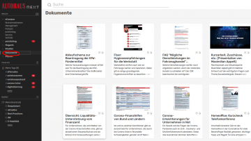 Neues Feature bei AUTOHAUS next: Arbeitshilfen und Checklisten zum Download