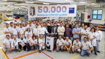 Werkstattausrüstung: 50.000 Klimaservicegeräte gefertigt
