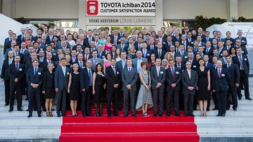 Toyota: Drei deutsche Partner erhalten Ichiban-Award