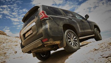 Fahrbericht Toyota Land Cruiser: Ab in die Wüste 