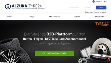 B2B-Plattform Tyre24: Einkaufsgutschein bei Account-Wechsel