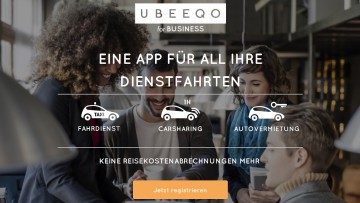 Mobilitätskonzept: Startschuss für "Ubeeqo for Business"