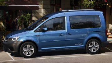 VW Caddy Xtra: Schick und sicher