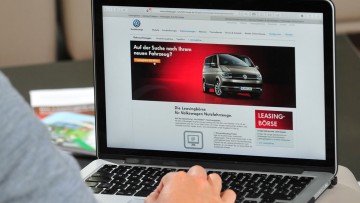 Junge Gebrauchtwagen: VW Nutzfahrzeuge bietet Online-Leasing