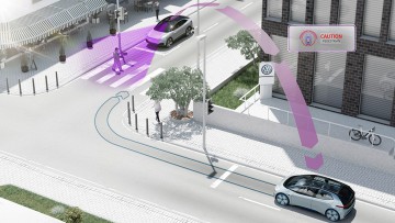 Intelligente Autos: VW lässt per WLAN kommunizieren