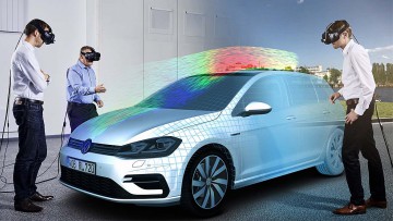 Virtuelle Autoentwicklung von VW: Der Geister-Golf