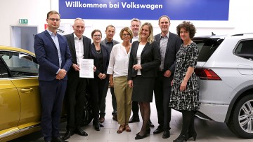Gütegemeinschaft Service: Drei Zertifikate für Volkswagen