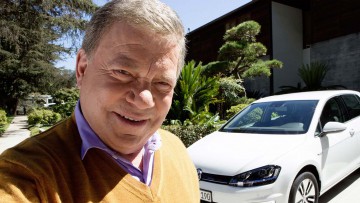 Volkswagen: "Captain Kirk" wirbt für Elektroautos
