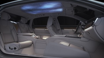 Volvo S90 Ambience Concept: Businesslimousine mit Polarlicht