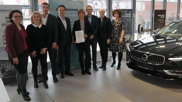 Gütegemeinschaft Service: Zwei Zertifikate für Volvo