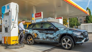 Daimler, Linde und Shell: Wasserstoff-Tankstellennetz wächst