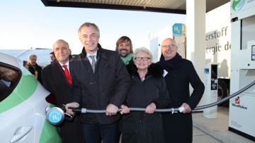 Wasserstoff: Westfalen-Tankstelle in Münster eingeweiht