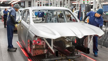 BMW Produktion Aluminium