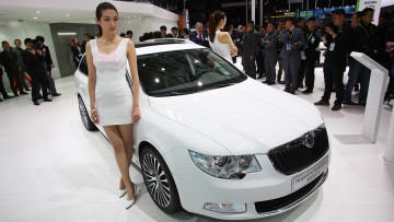 "Saubere" Autoshow: Shanghai verbannt aufreizende Hostessen