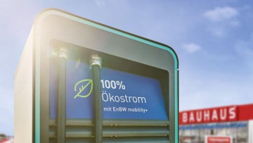 Ausbau der Elektromobilität für den Alltag: Bauhaus und EnBW bauen Schnellladeinfrastruktur aus