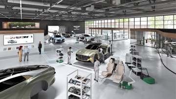 Bentley setzt auf Elektrozukunft: Fünf E-Baureihen bis 2030