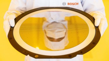 Dresden: Bosch nimmt Halbleiterfabrik in Betrieb
