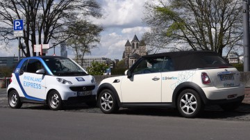Car2go und DriveNow: Die neue Carsharing-Macht