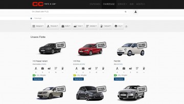 Autovermieter: CC Rent a car mit neuer Website