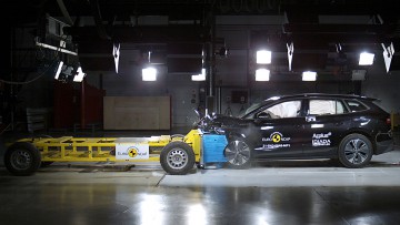 EuroNCAP-Crashtest: Fünf Sterne für VW-Elektriker